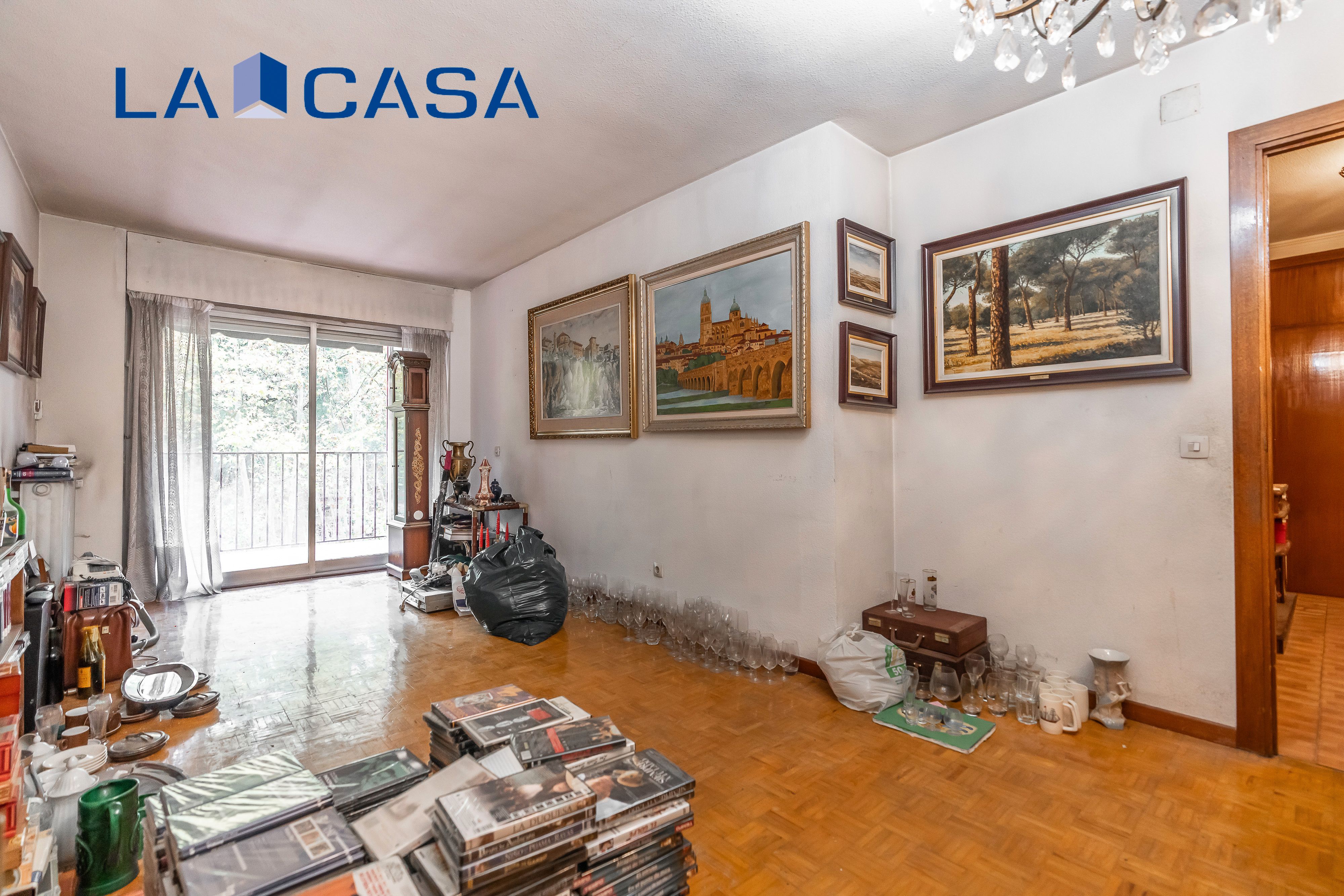 Exterior view of Flat for sale in  Madrid Capital  with Heating and Terrace