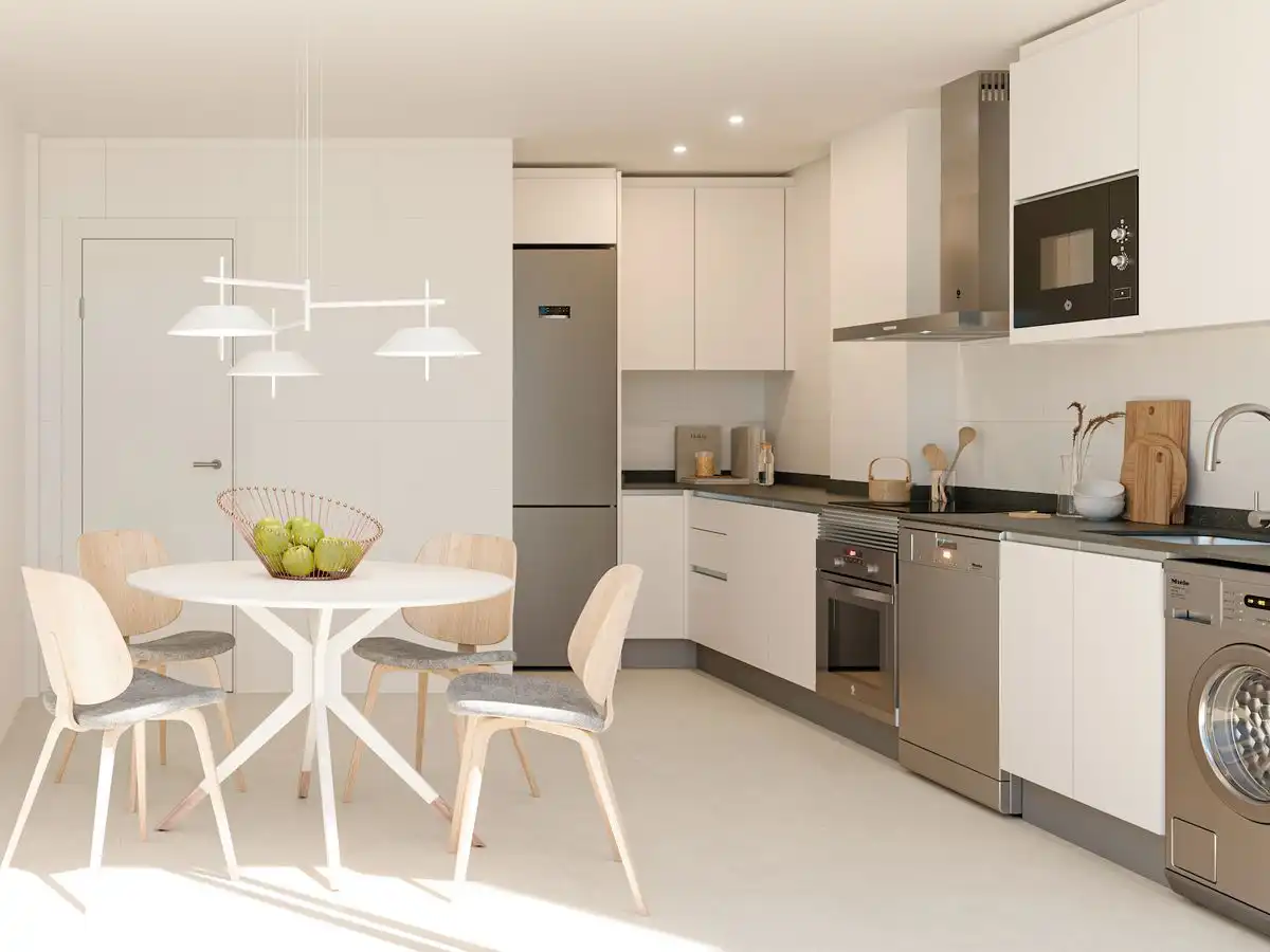 Kitchen of Detached homes for sale in Santa Pola  with Air Conditioner, Private garden and Terrace