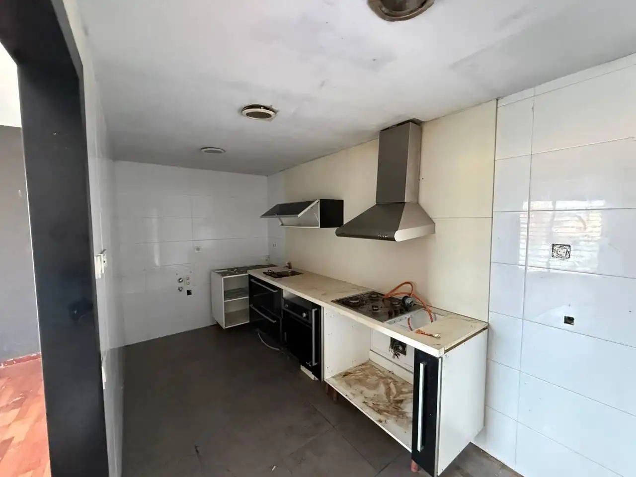 Kitchen of Flat for sale in Terrassa  with Air Conditioner, Parquet flooring and Terrace
