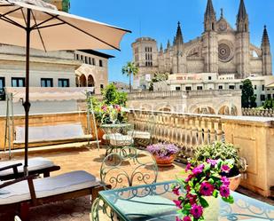 Terrassa de Àtic de lloguer en  Palma de Mallorca amb Aire condicionat, Terrassa i Moblat