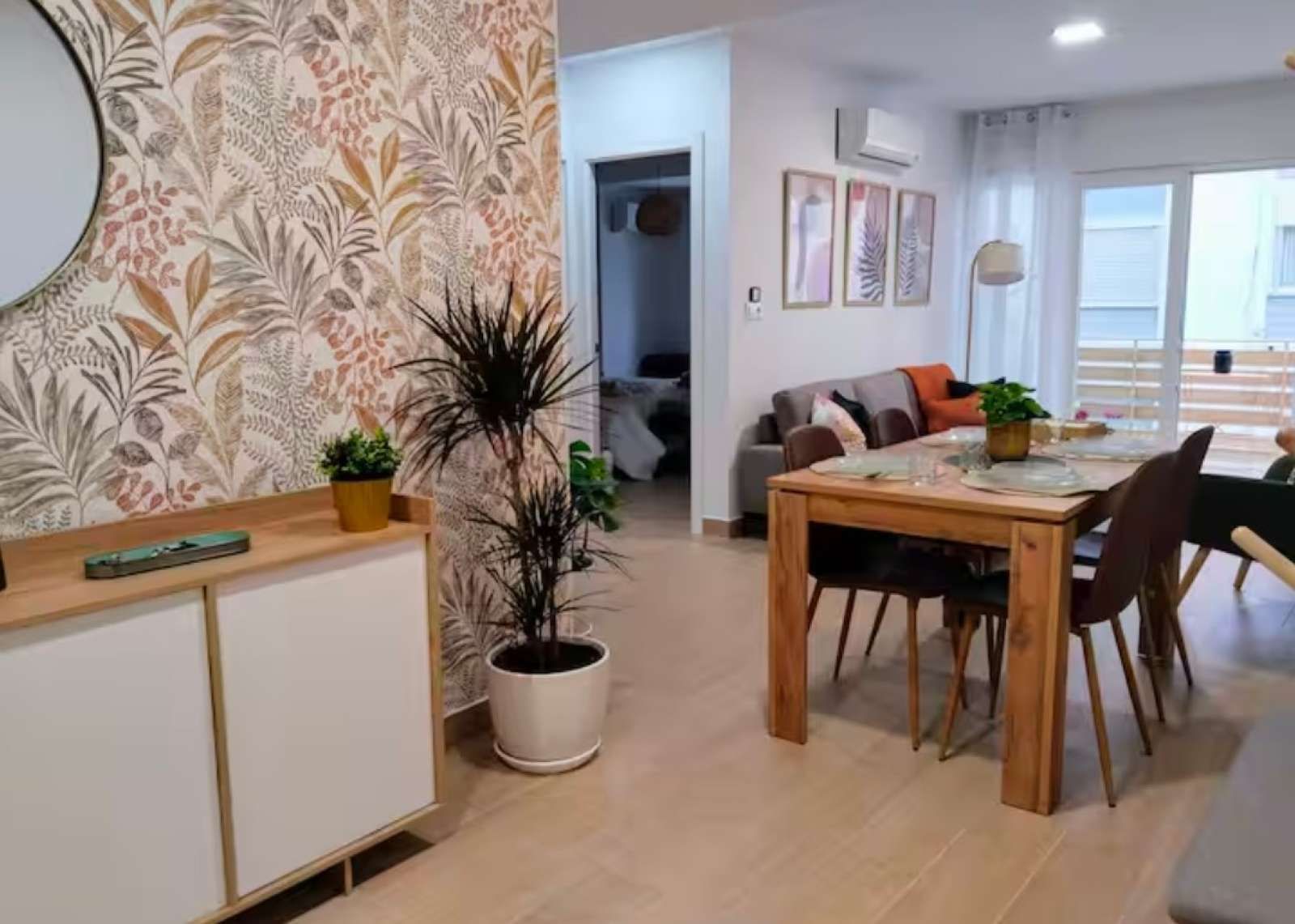 Sala d'estar de Apartament per a compartir en  Granada Capital amb Aire condicionat i Terrassa
