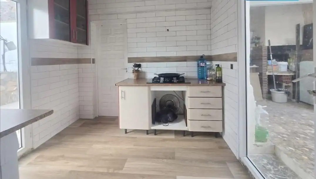 Cocina de Casa o chalet en venta en Agost con Aire acondicionado, Jardín privado y Terraza