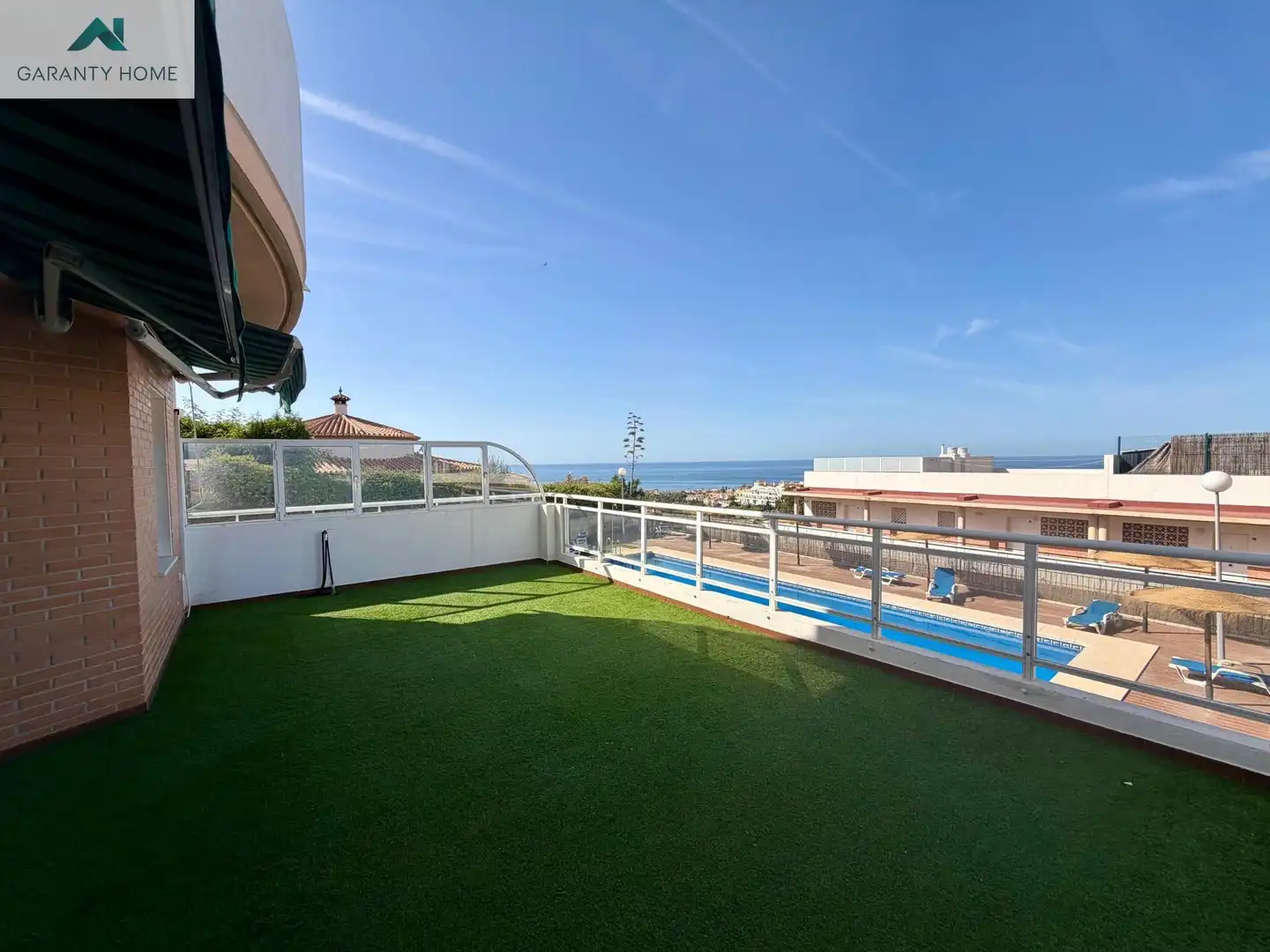 Terraza de Dúplex en venta en Rincón de la Victoria con Aire acondicionado, Calefacción y Terraza