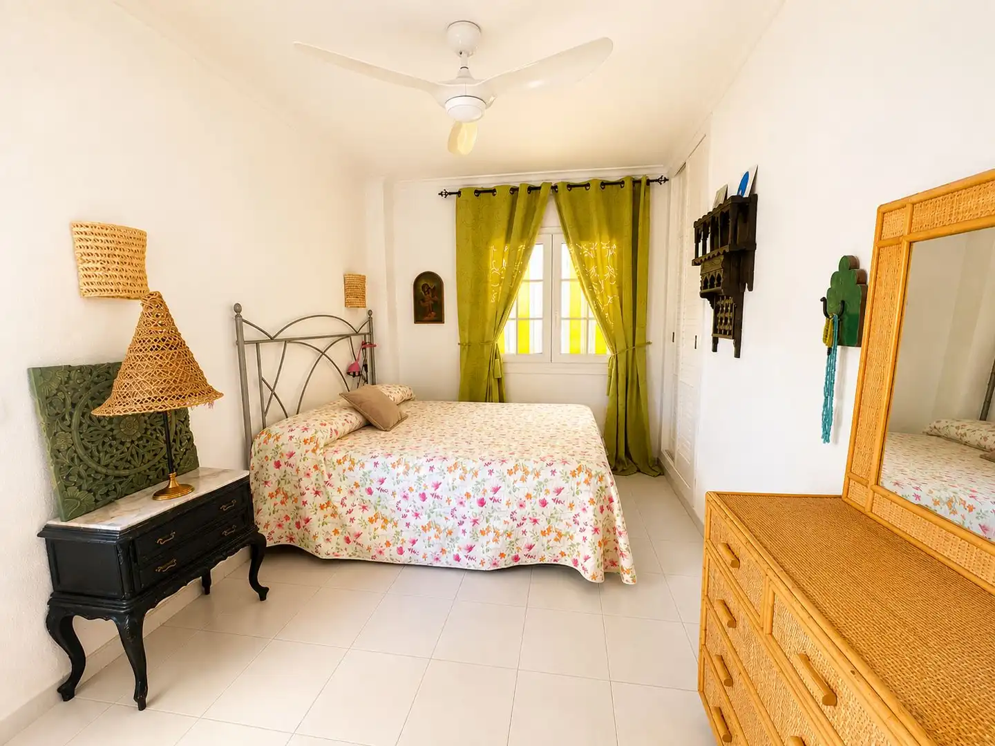 Bedroom of Apartments for rent in Jávea / Xàbia  with Air Conditioner, Heating and Terrace