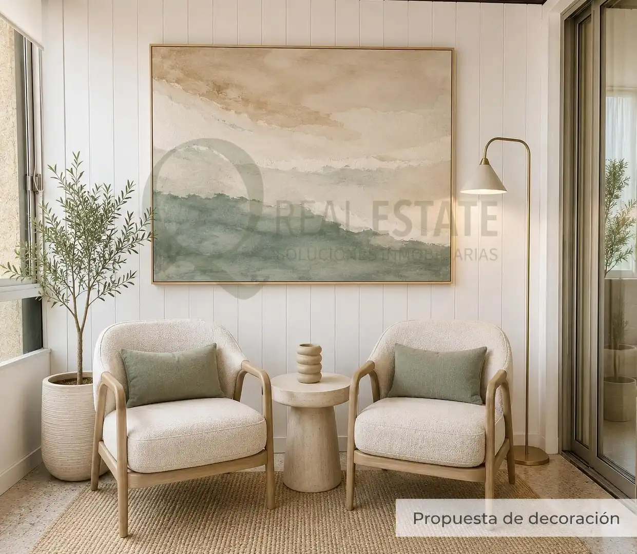 Sala d'estar de Pis en venda en Alicante / Alacant amb Jardí privat, Terrassa i Balcó