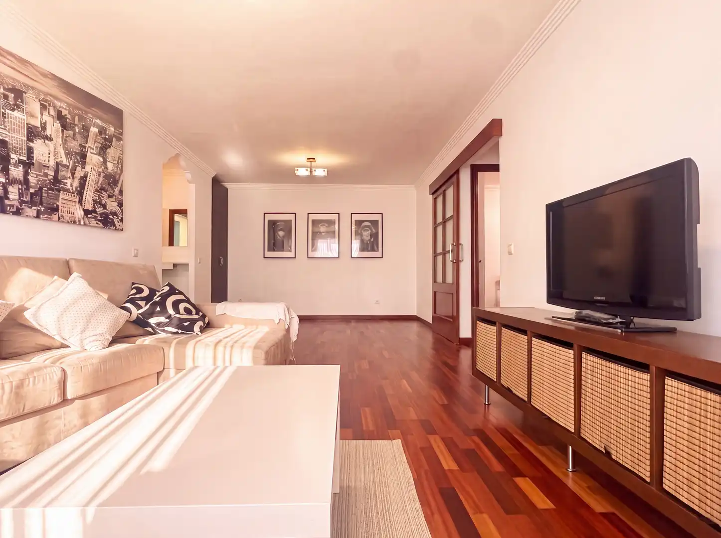Living room of Flat for rent in Las Palmas de Gran Canaria  with Furnished