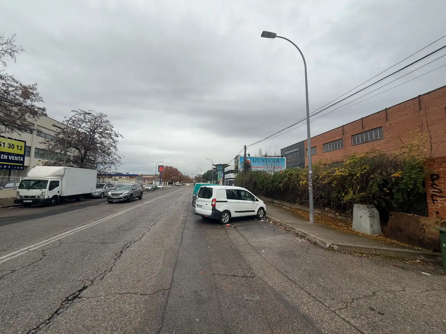 Vista exterior de Nave industrial en venta en San Fernando de Henares con Alarma