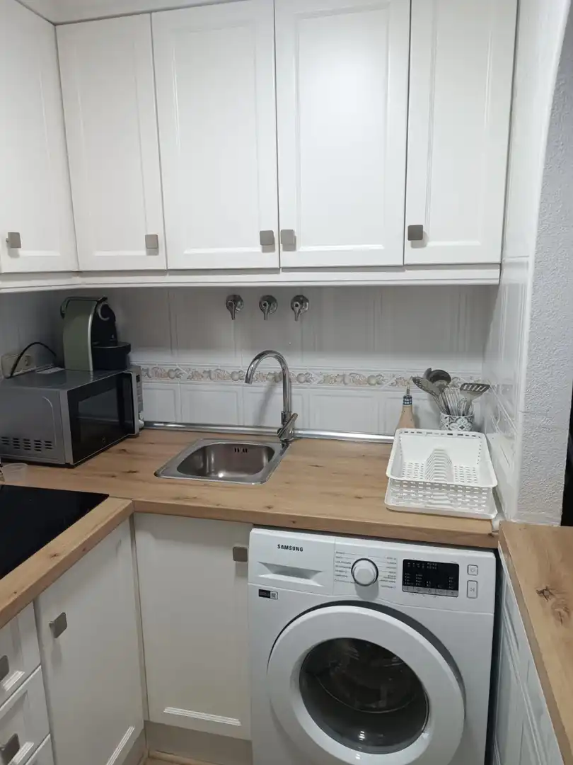 Kitchen of Flat for rent in Cartagena  with Air Conditioner, Heating and Parquet flooring