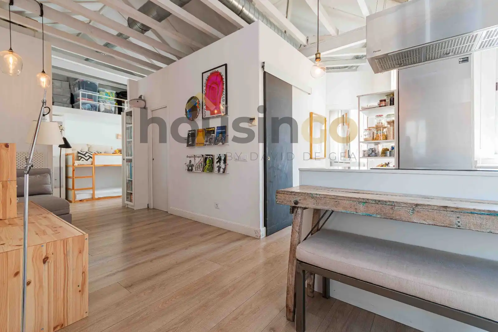 Cocina de Ático en venta en Madrid con Aire acondicionado, Calefacción y Terraza