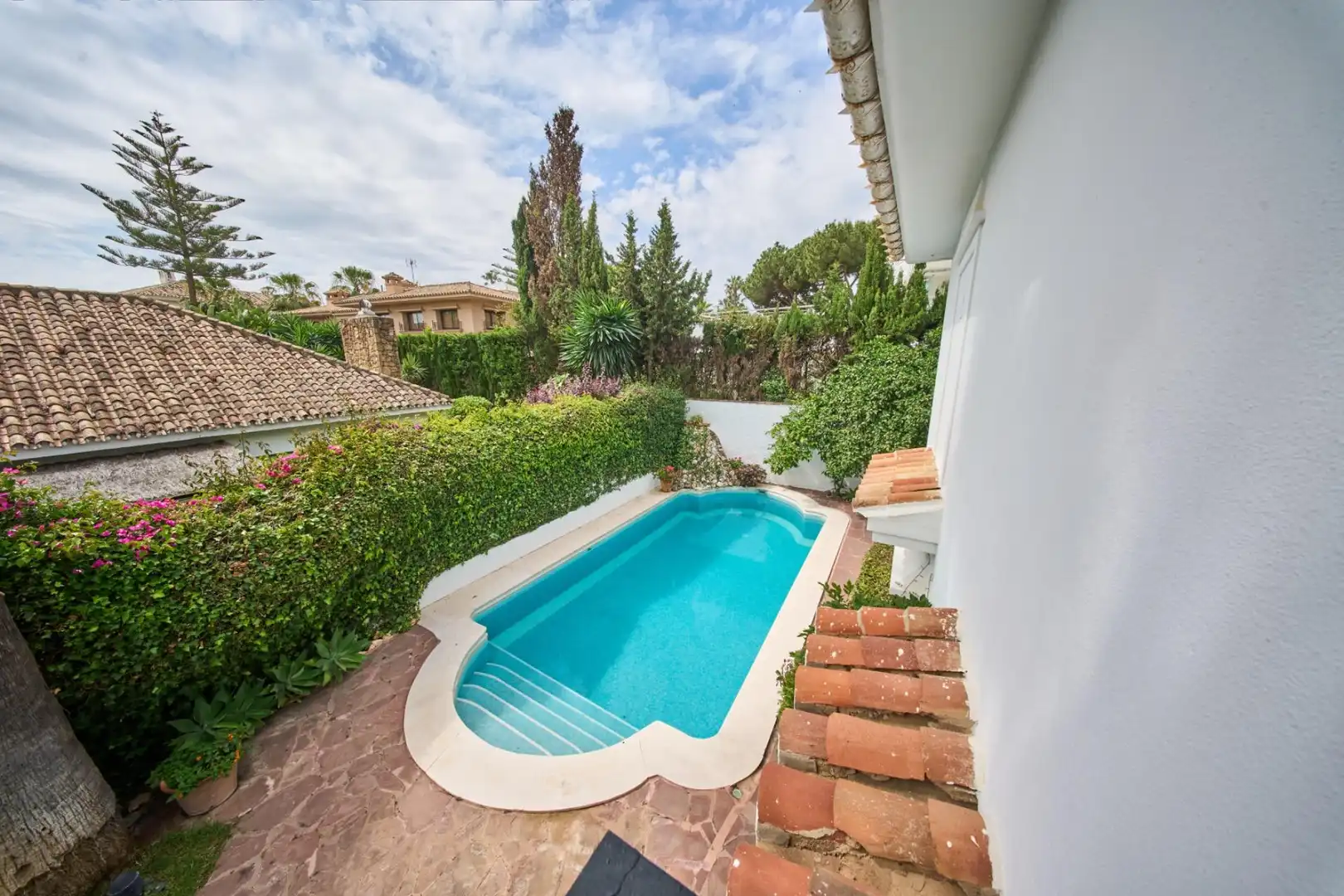 Jardín de Casa o chalet en venta en Marbella con Aire acondicionado, Calefacción y Jardín privado