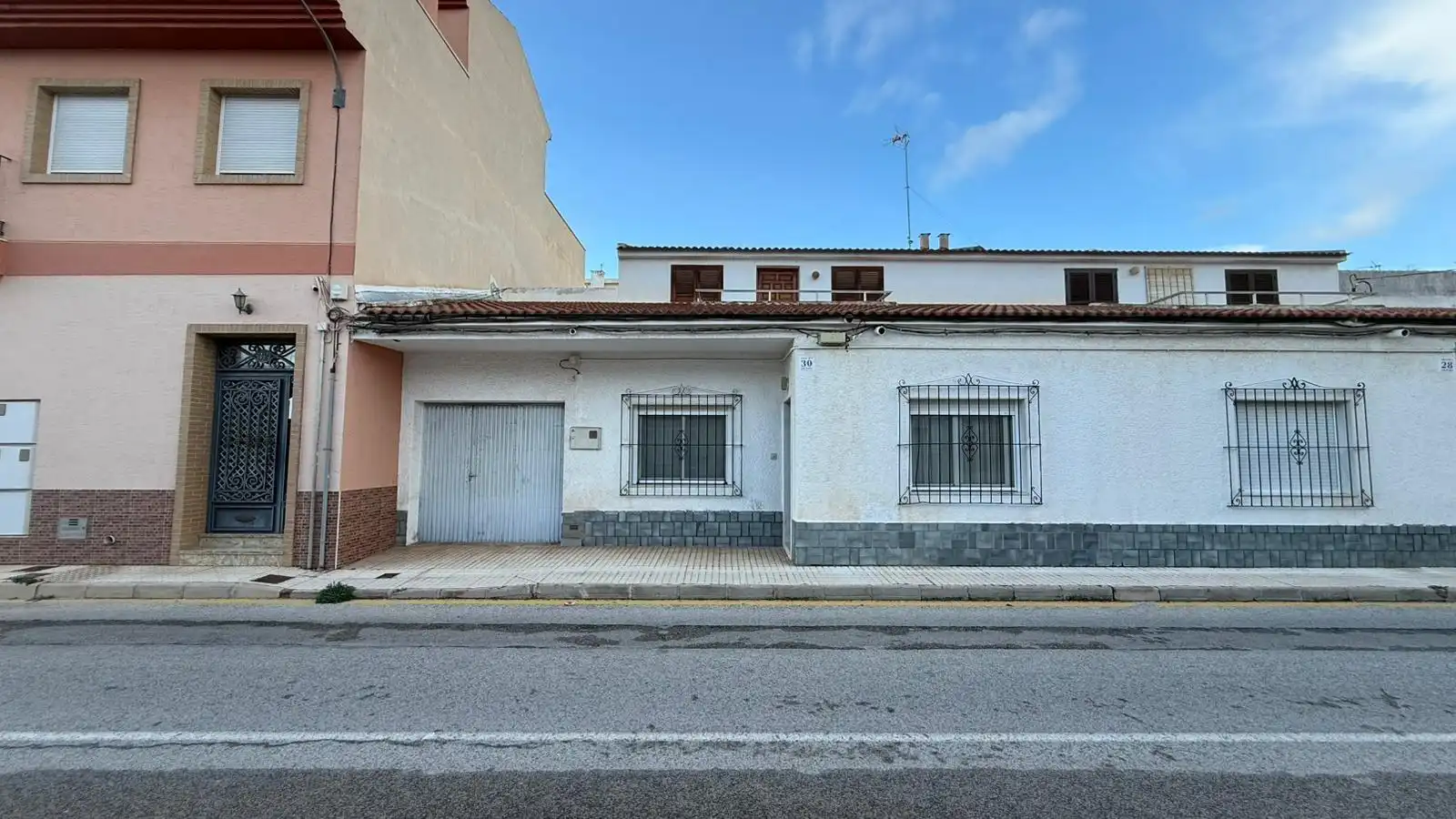 Vista exterior de Casa o chalet en venta en Pilar de la Horadada con Jardín privado
