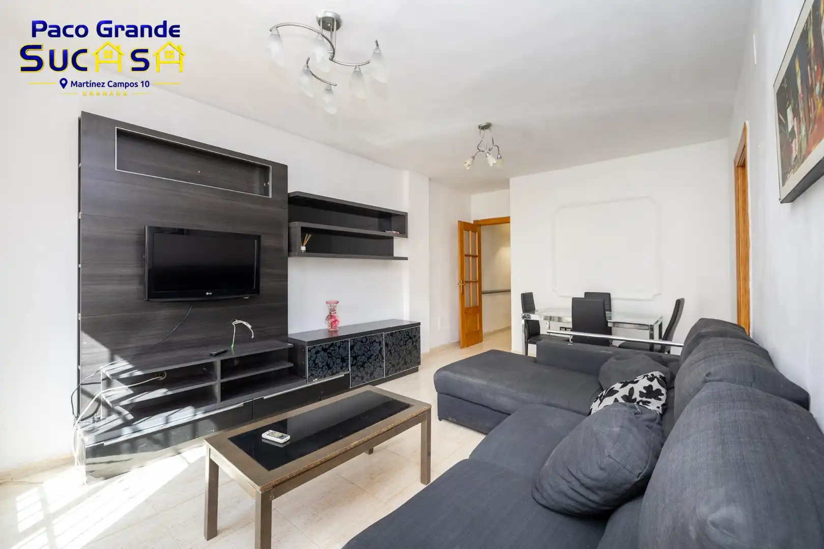 Sala de estar de Piso en venta en Las Gabias