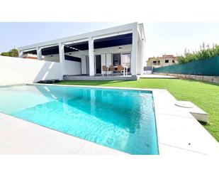 Swimming pool of Single-family semi-detached for sale in Llucmajor  with Air Conditioner, Terrace and Swimming Pool