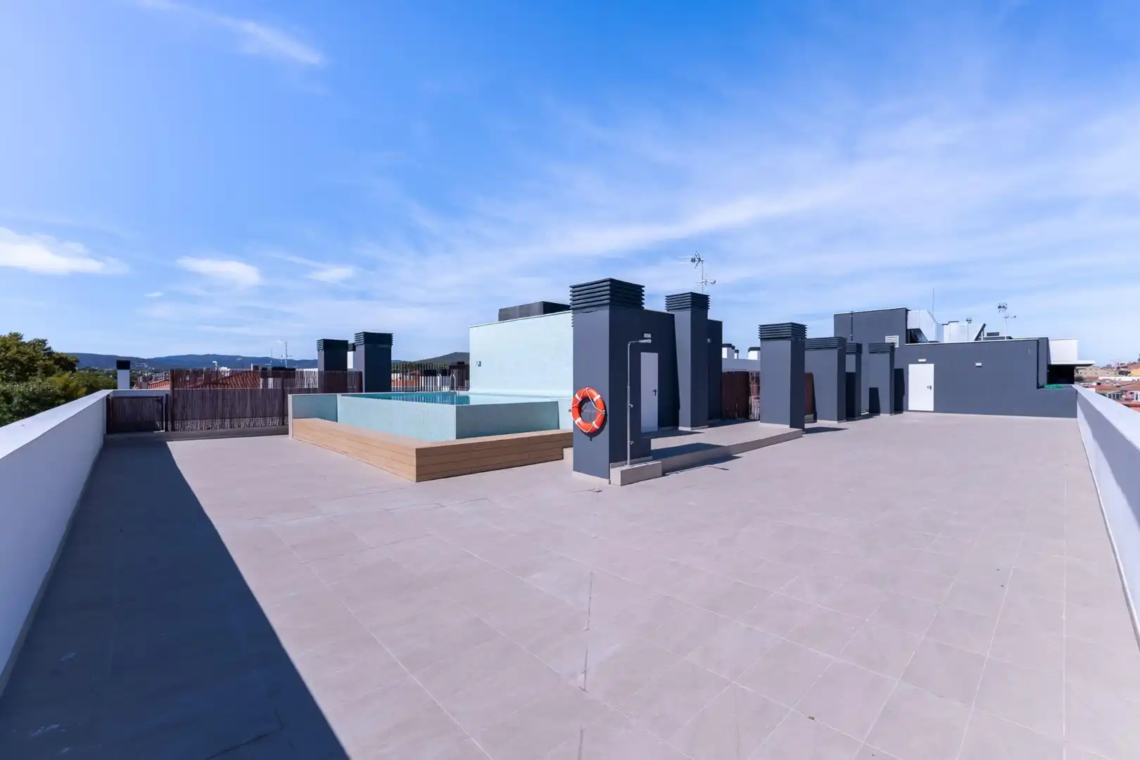 Terraza de Piso de alquiler en Palamós con Calefacción y Piscina comunitaria
