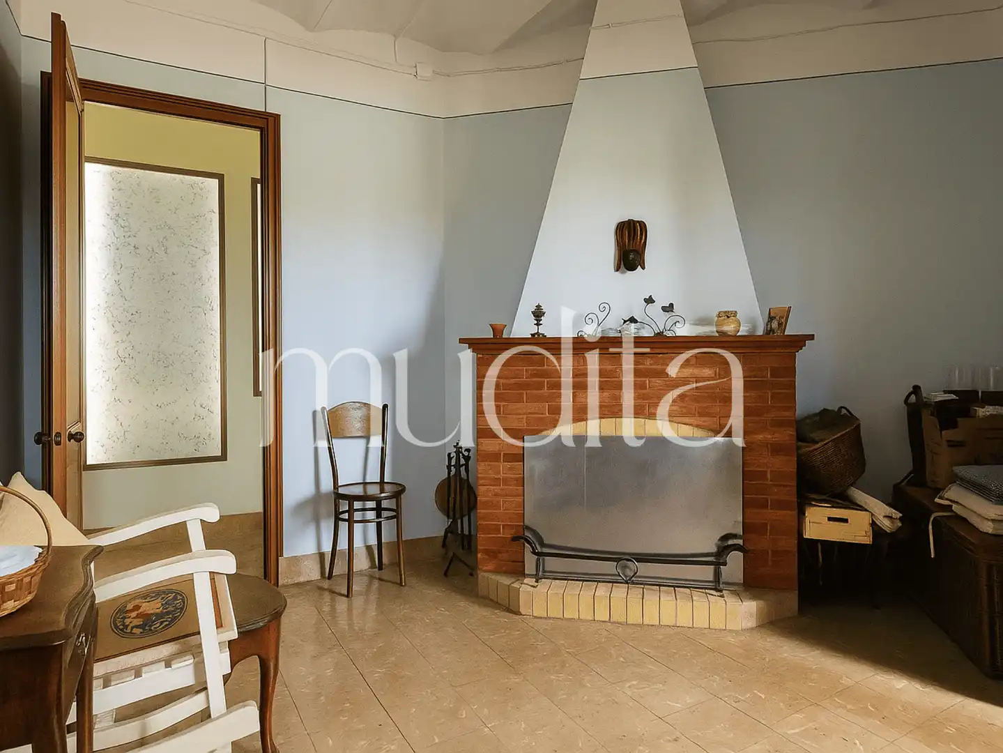 Sala d'estar de Finca rústica en venda en Avinyó amb Jardí privat, Terrassa i Traster