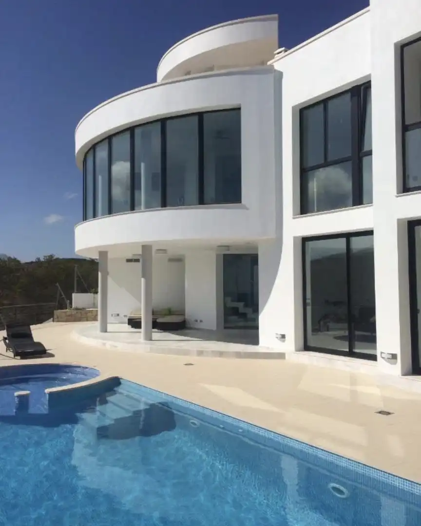 Vista exterior de Casa o chalet en venta en Jávea / Xàbia con Jacuzzi