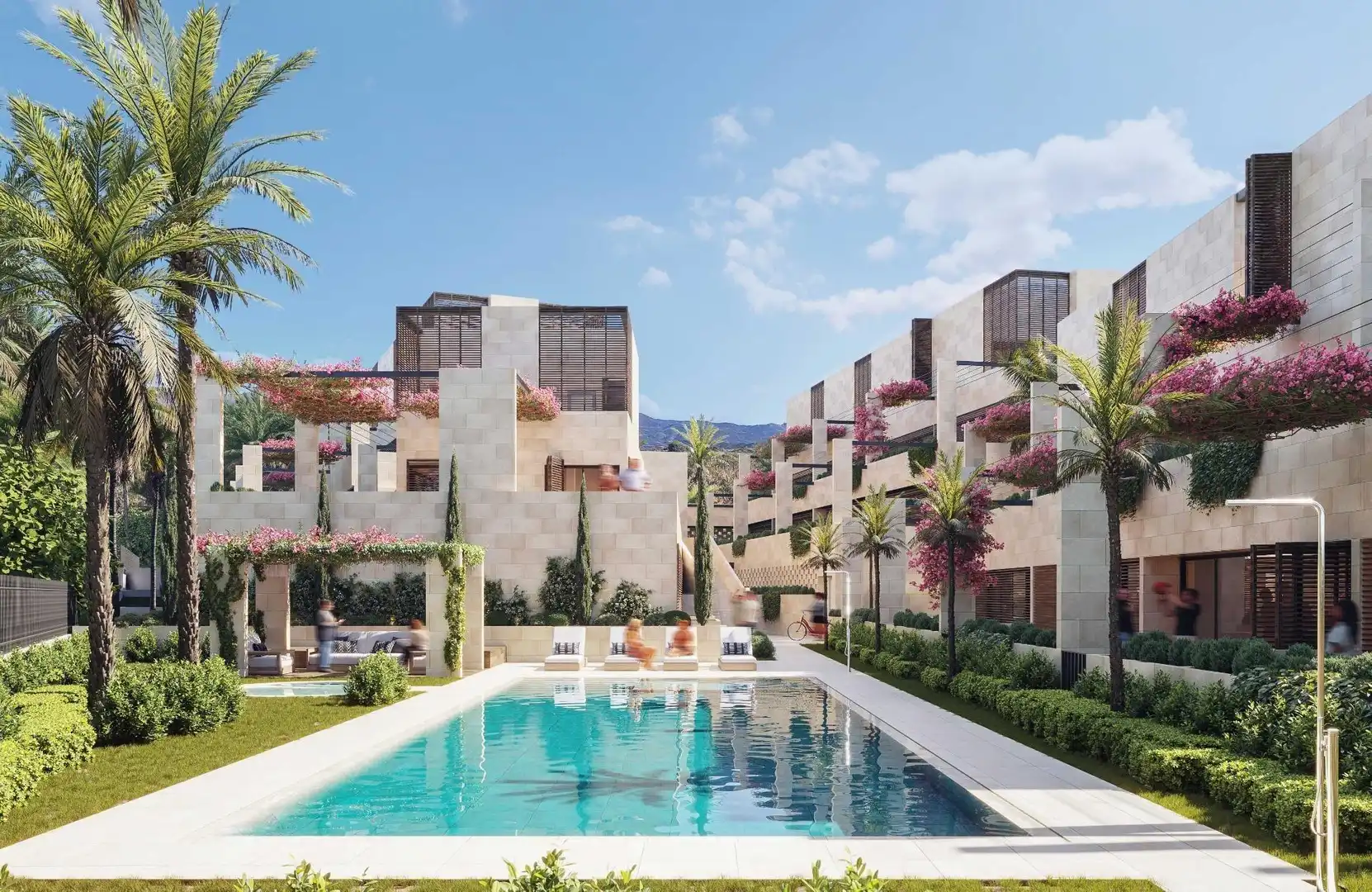 Vivienda con piscina en venta en Punta Plata