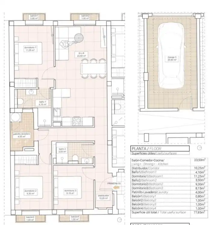 Apartament amb piscina en venda a Hondón de las Nieves / El Fondó de les Neus, imagen 3