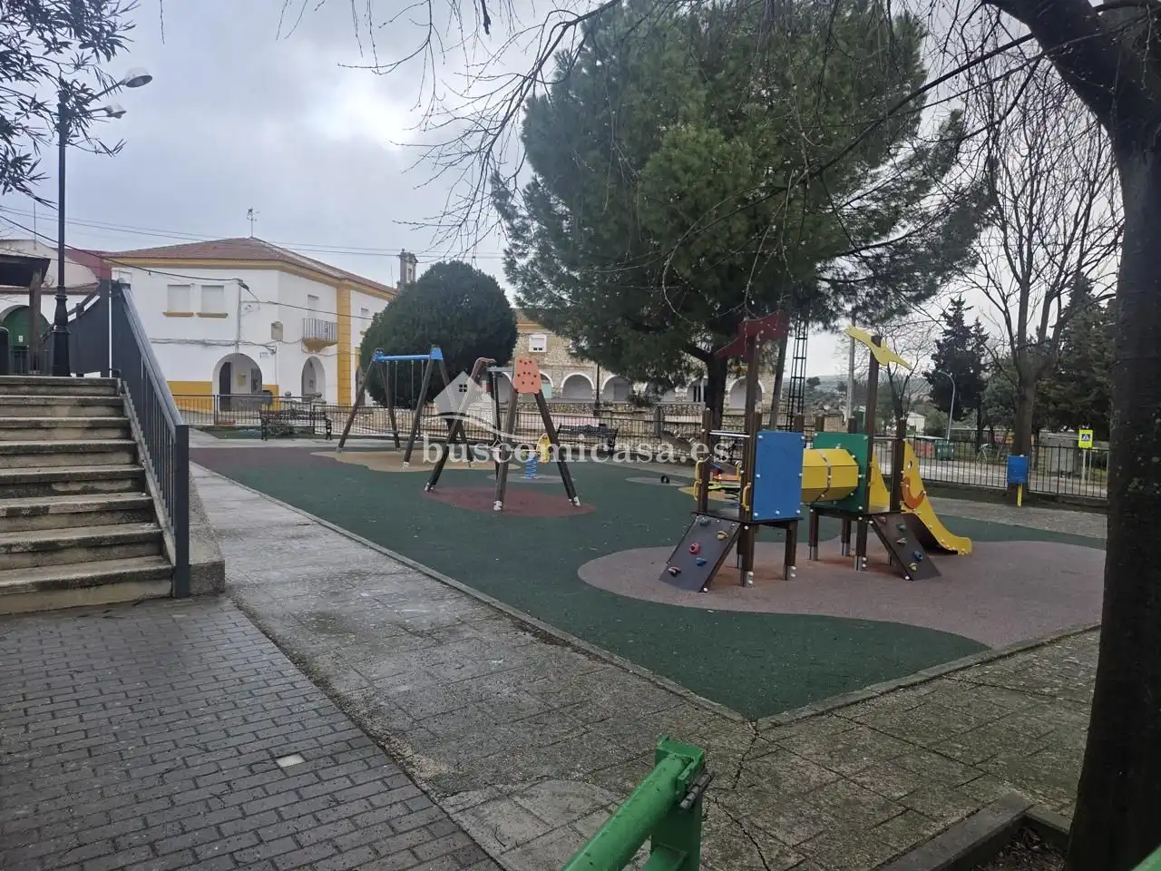Exterior view of Detached homes for sale in Higuera de Calatrava  with Storage room and Furnished