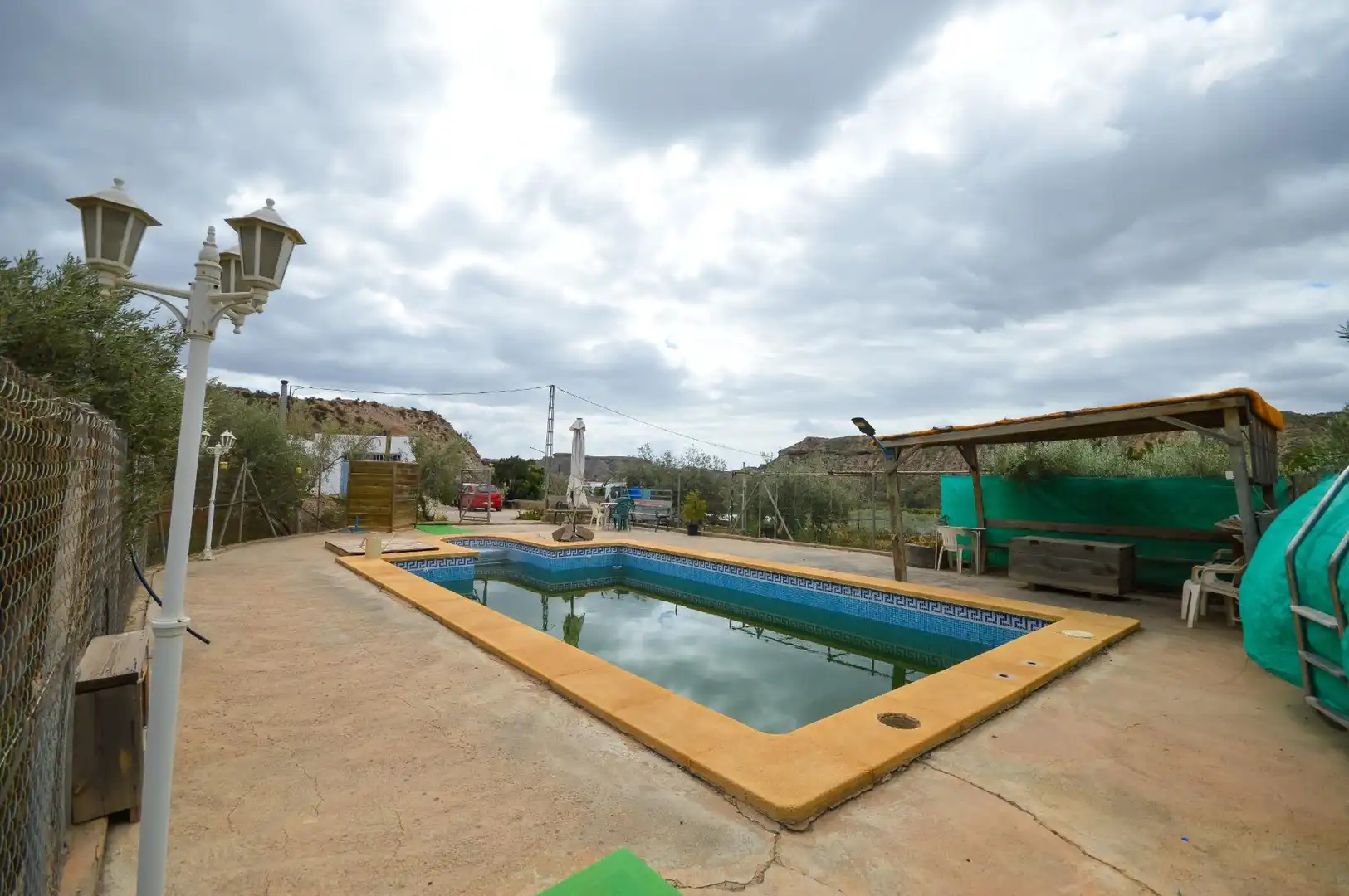 Swimming pool of Country homes for sale in Gádor  with Private garden, Terrace and Swimming Pool