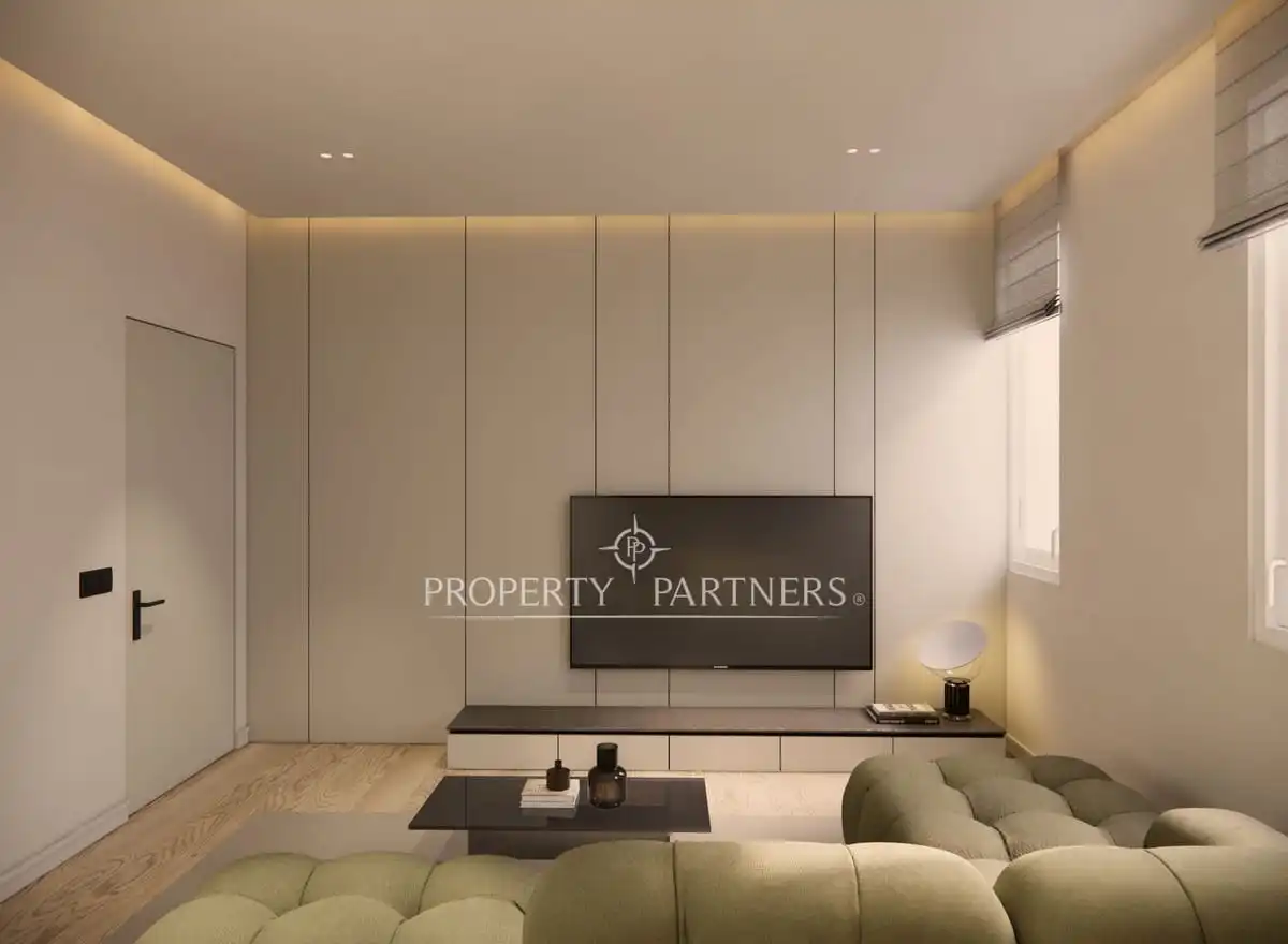 Sala de estar de Apartamento en venta en Chamberí