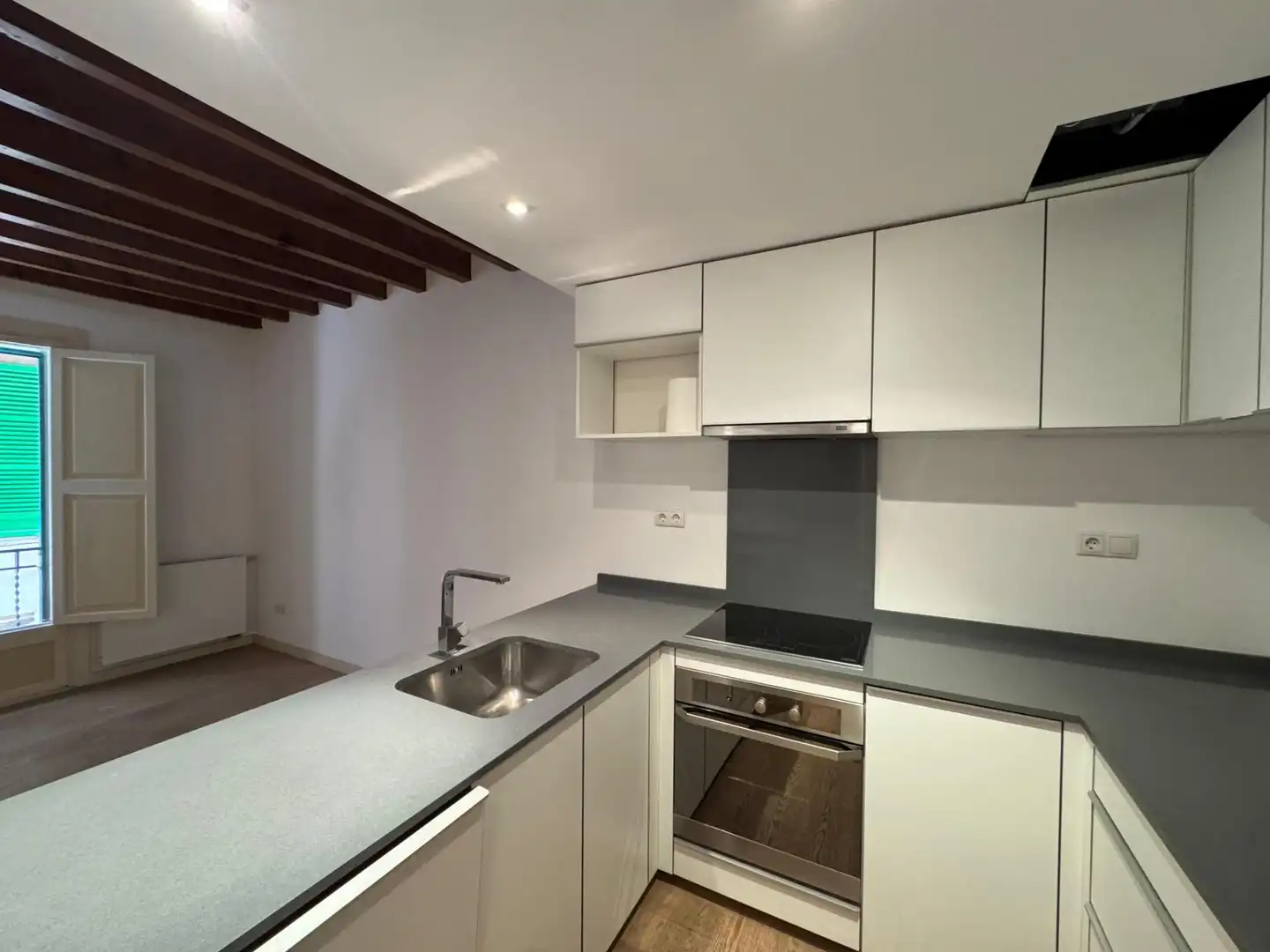 Cocina de Piso en venta en  Palma de Mallorca con Aire acondicionado, Parquet y Terraza