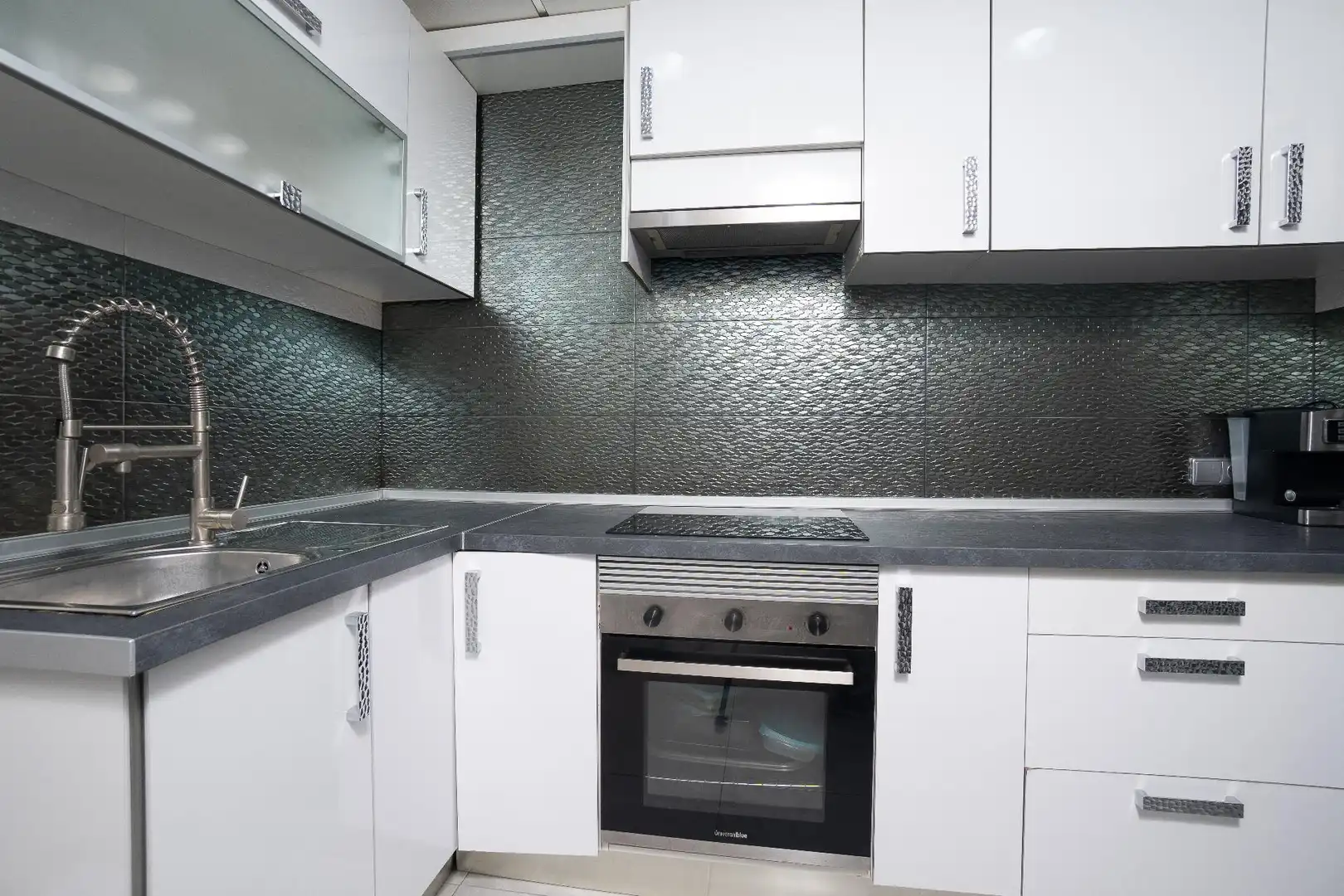 Cocina de Piso en venta en Villajoyosa / La Vila Joiosa con Aire acondicionado, Calefacción y Amueblado