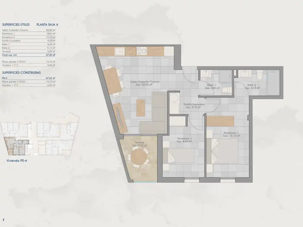 Appartement compact avec piscine à vendre à San Pedro del Pinatar, imagen 11