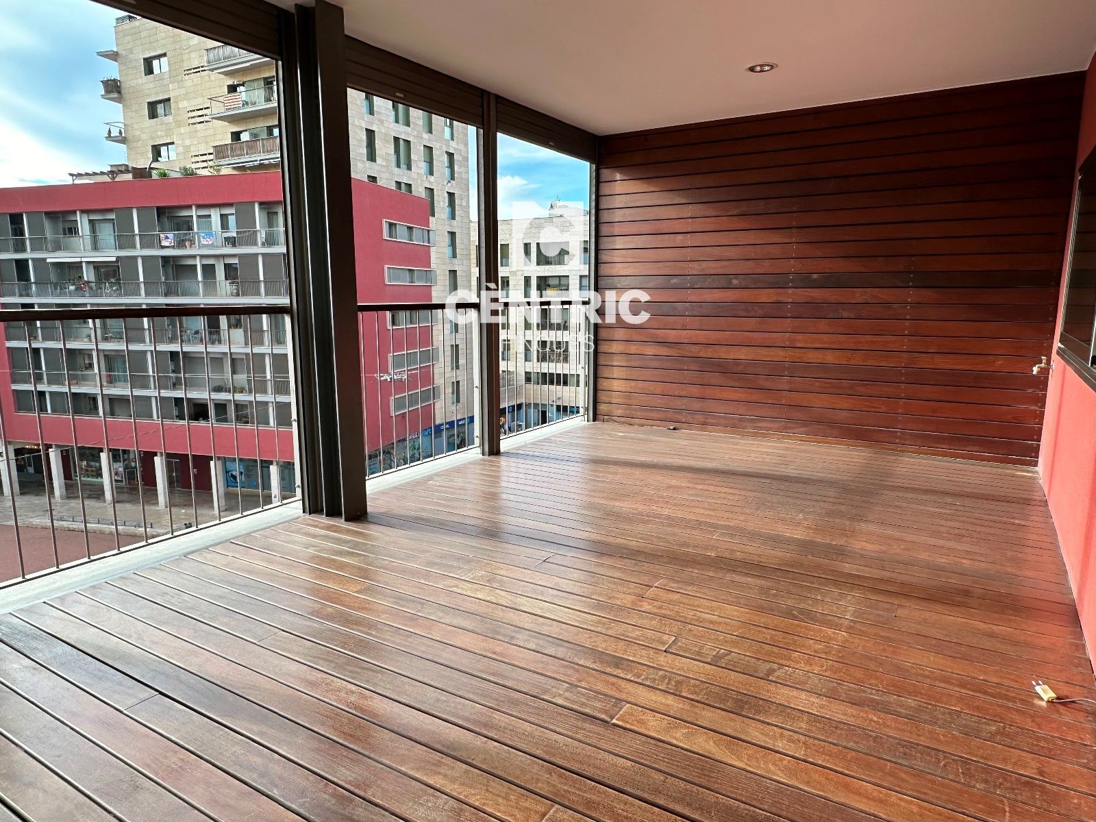 Terrace of Flat for rent in Terrassa  with Air Conditioner, Heating and Terrace