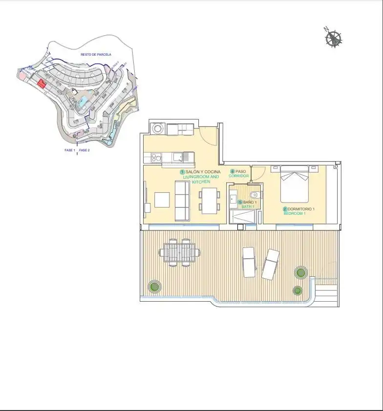 Mini appartamento con terrazza in vendita a Isla del Fraile, imagen 46