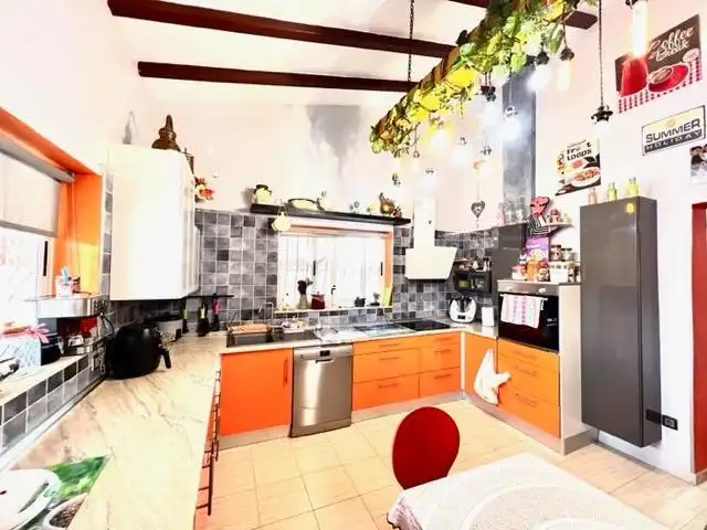 Cocina de Casa o chalet en venta en Alicante / Alacant con Calefacción, Jardín privado y Trastero
