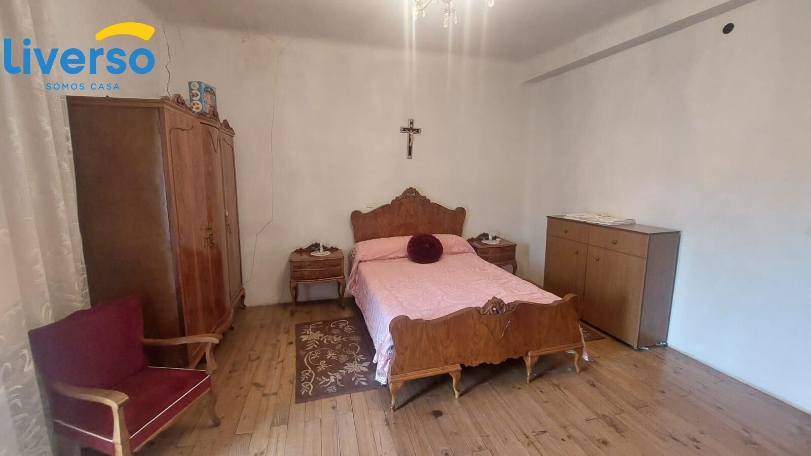 Bedroom of Country house for sale in Berlangas de Roa  with Balcony