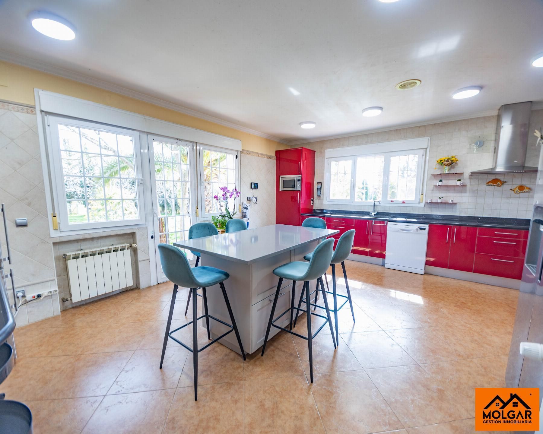 Cocina de Finca rústica en venta en Fuente El Saz de Jarama con Calefacción, Terraza y Trastero