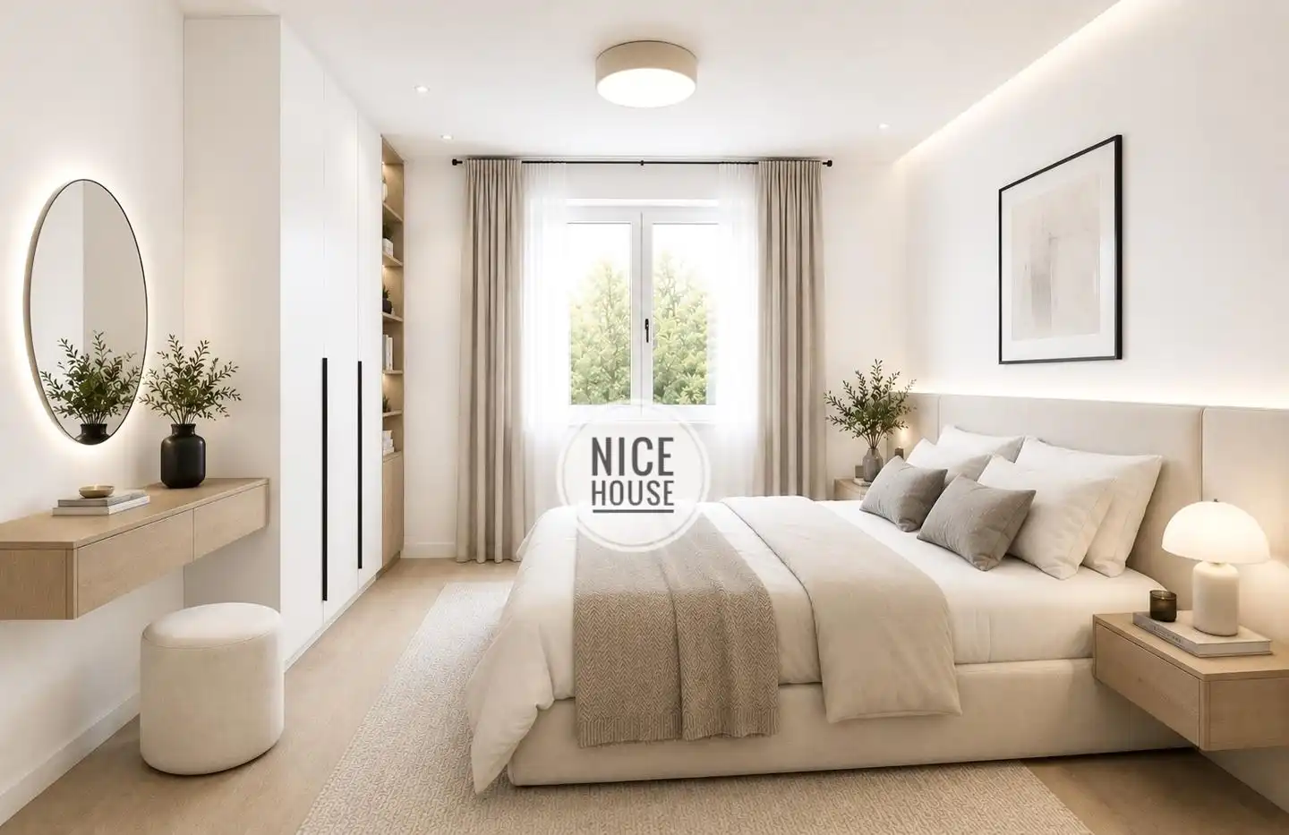 Bedroom of Houses for sale in Madrid  with Air Conditioner, Private garden and Terrace