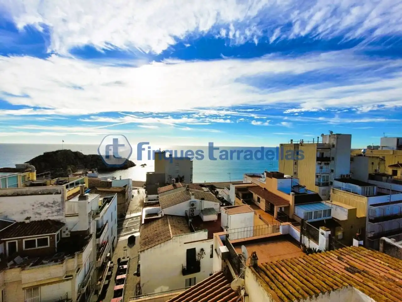 Exterior view of Study for sale in Blanes  with Parquet flooring and Terrace