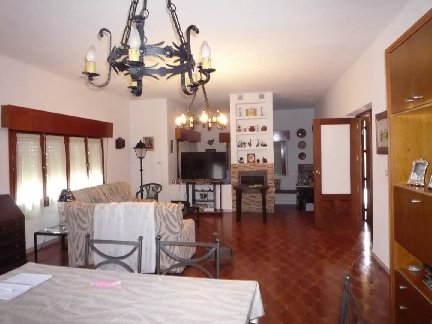 Sala de estar de Finca rústica en venta en Albacete con Jardín privado, Trastero y Piscina
