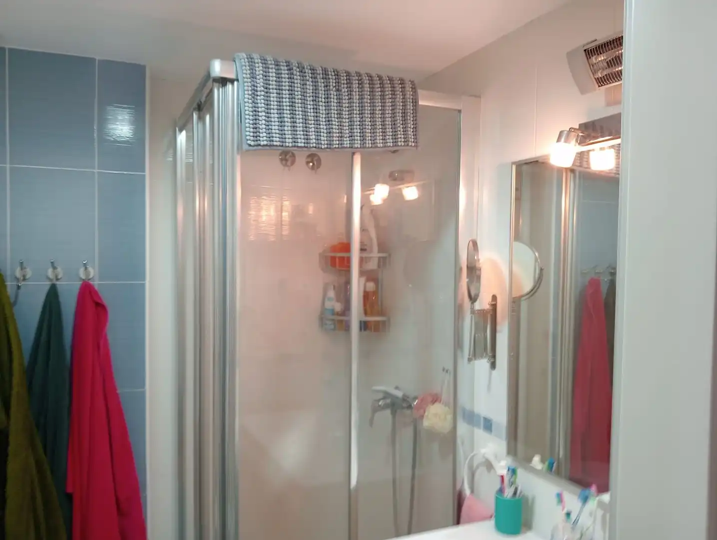 Badezimmer von Wohnung zur Miete in Pilar de la Horadada mit Klimaanlage, Heizung und Terrasse