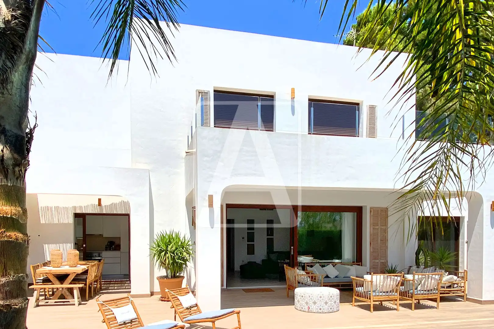 Terraza de Casa o chalet en venta en Benissa con Aire acondicionado, Calefacción y Jardín privado