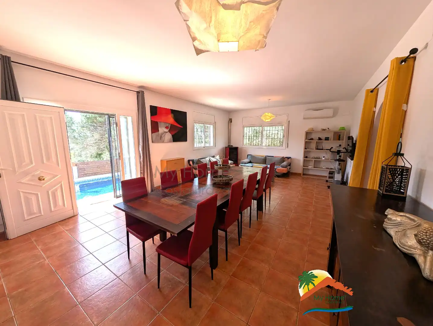 Casa amb piscina en venda a Aiguaviva Parc, imagen 8