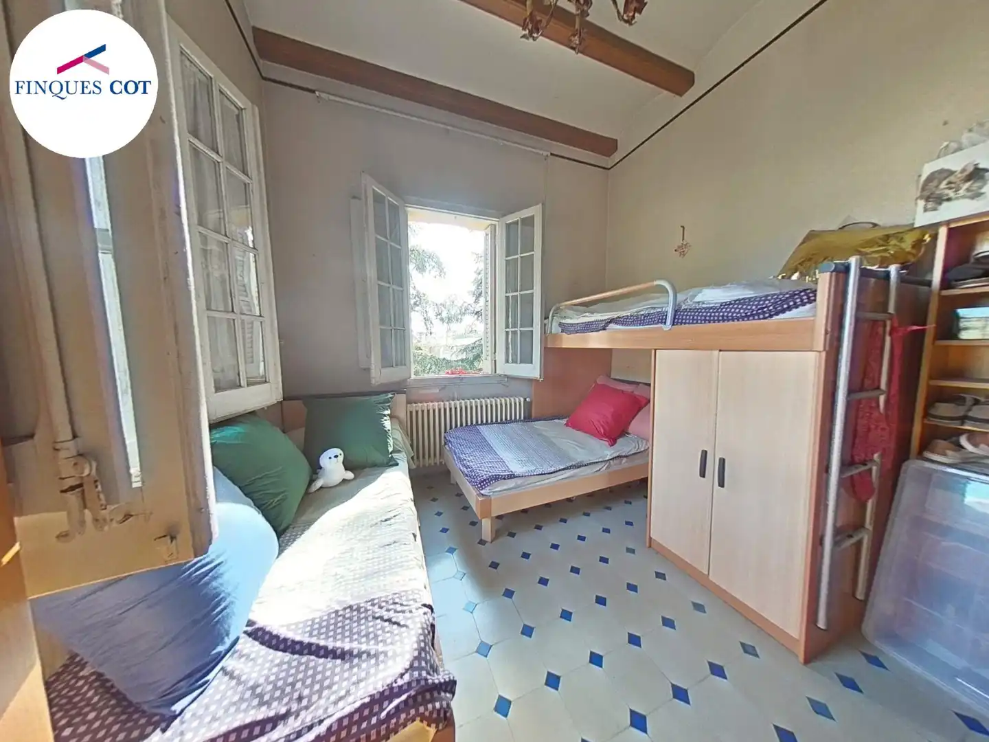 Schlafzimmer von Haus oder Chalet zum Verkauf in Cardedeu mit Heizung, Möbliert und Balkon