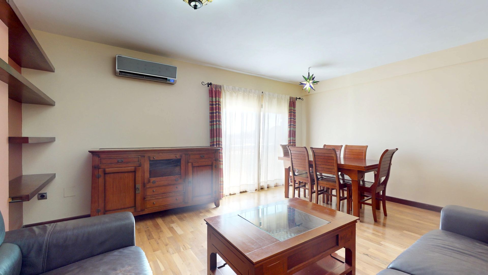 Living room of Flat for sale in Málaga Capital  with Air Conditioner, Heating and Furnished
