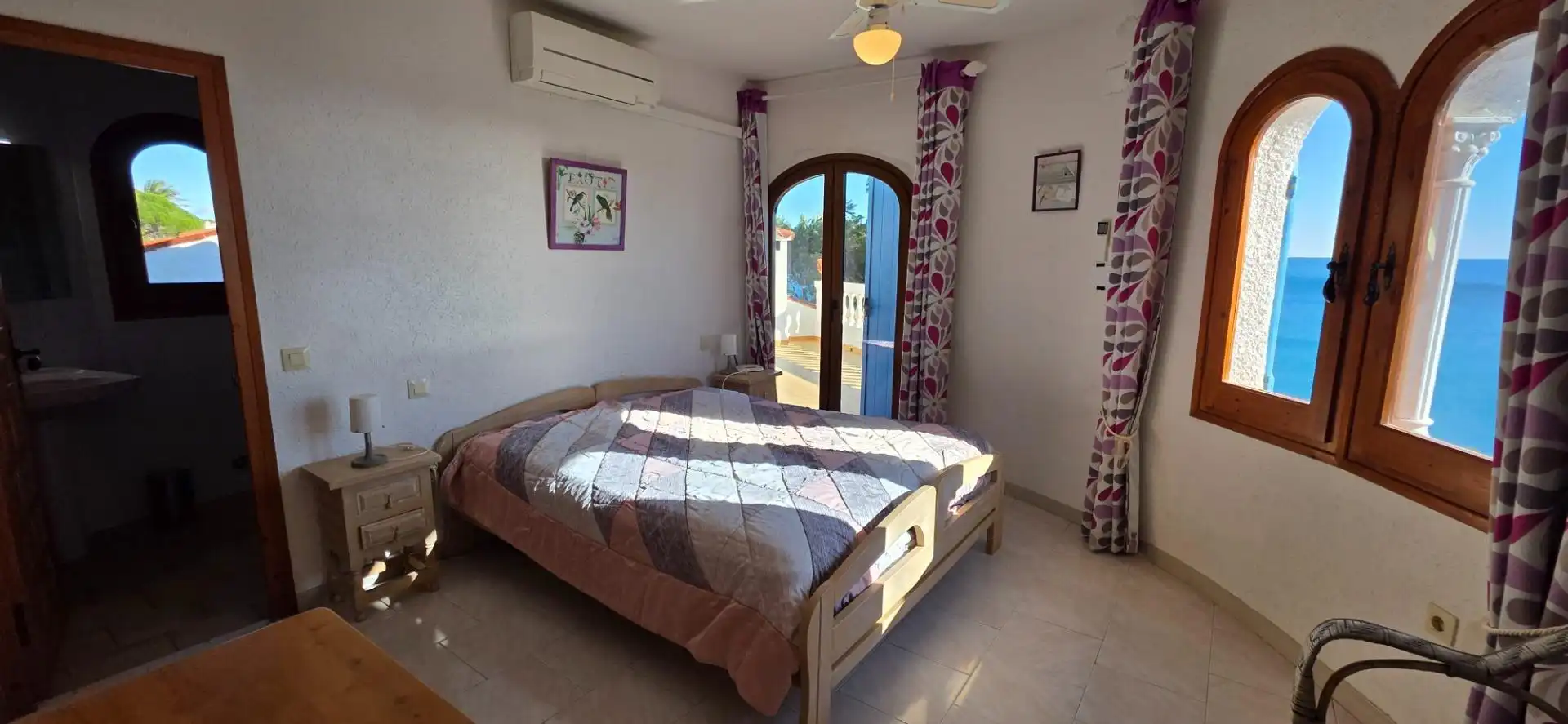 Habitación de Casa o chalet en venta en L'Ametlla de Mar  con Aire acondicionado, Jardín privado y Terraza