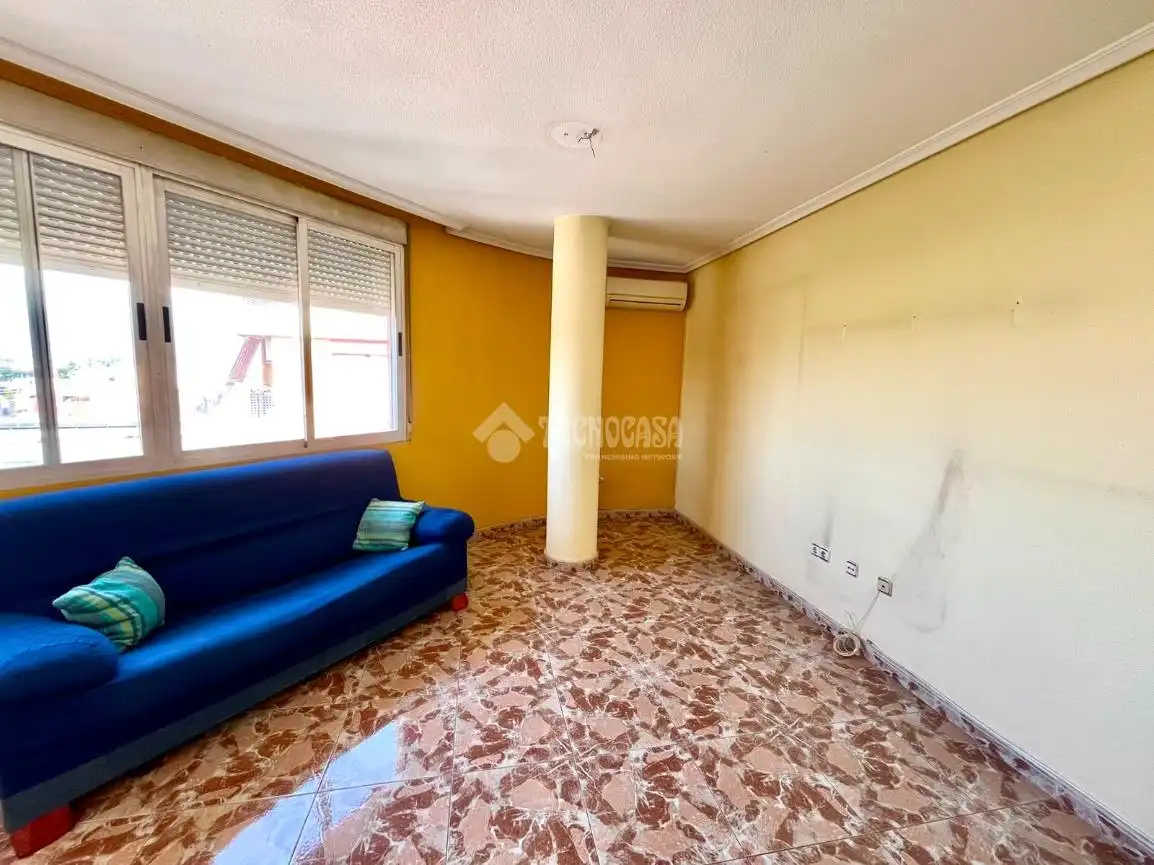 Sala de estar de Piso en venta en Murcia con Aire acondicionado, Calefacción y Balcón