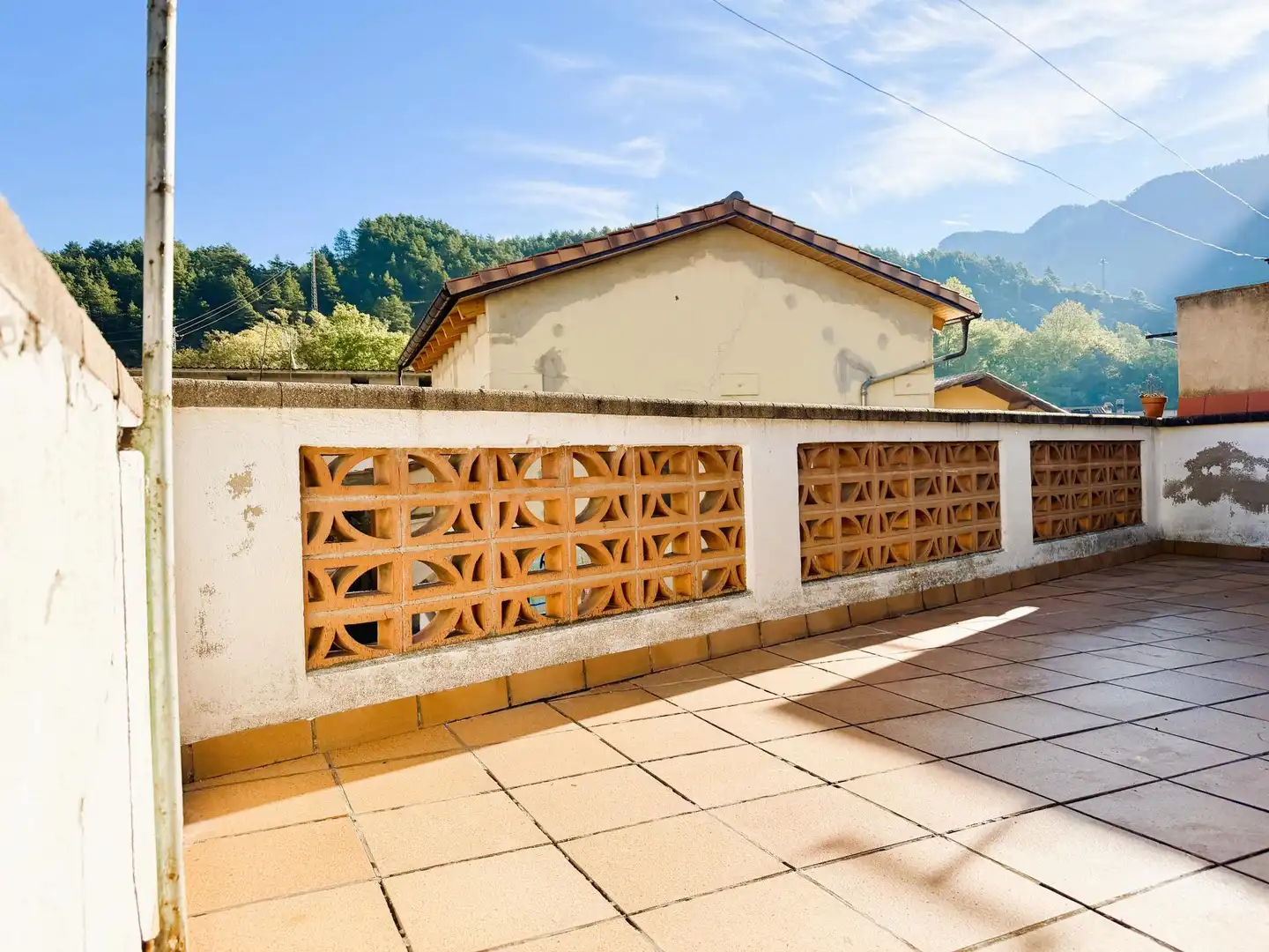 Terraza de Casa adosada en venta en Guardiola de Berguedà con Calefacción, Terraza y Horno