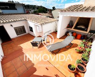 Terrassa de Casa adosada en venda en L'Ènova amb Jardí privat, Terrassa i Traster