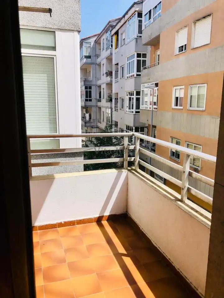 Balcony of Flat for sale in Ourense Capital   with Heating, Parquet flooring and Storage room