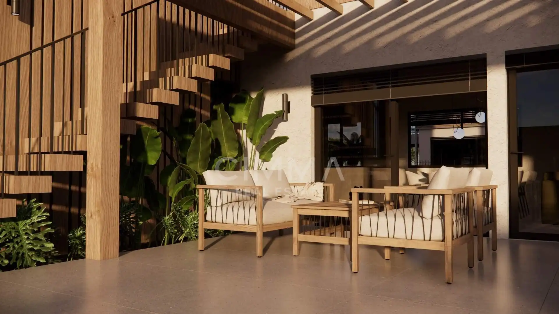 Terrassa de Casa o xalet en venda en Polop amb Aire condicionat, Calefacció i Jardí privat