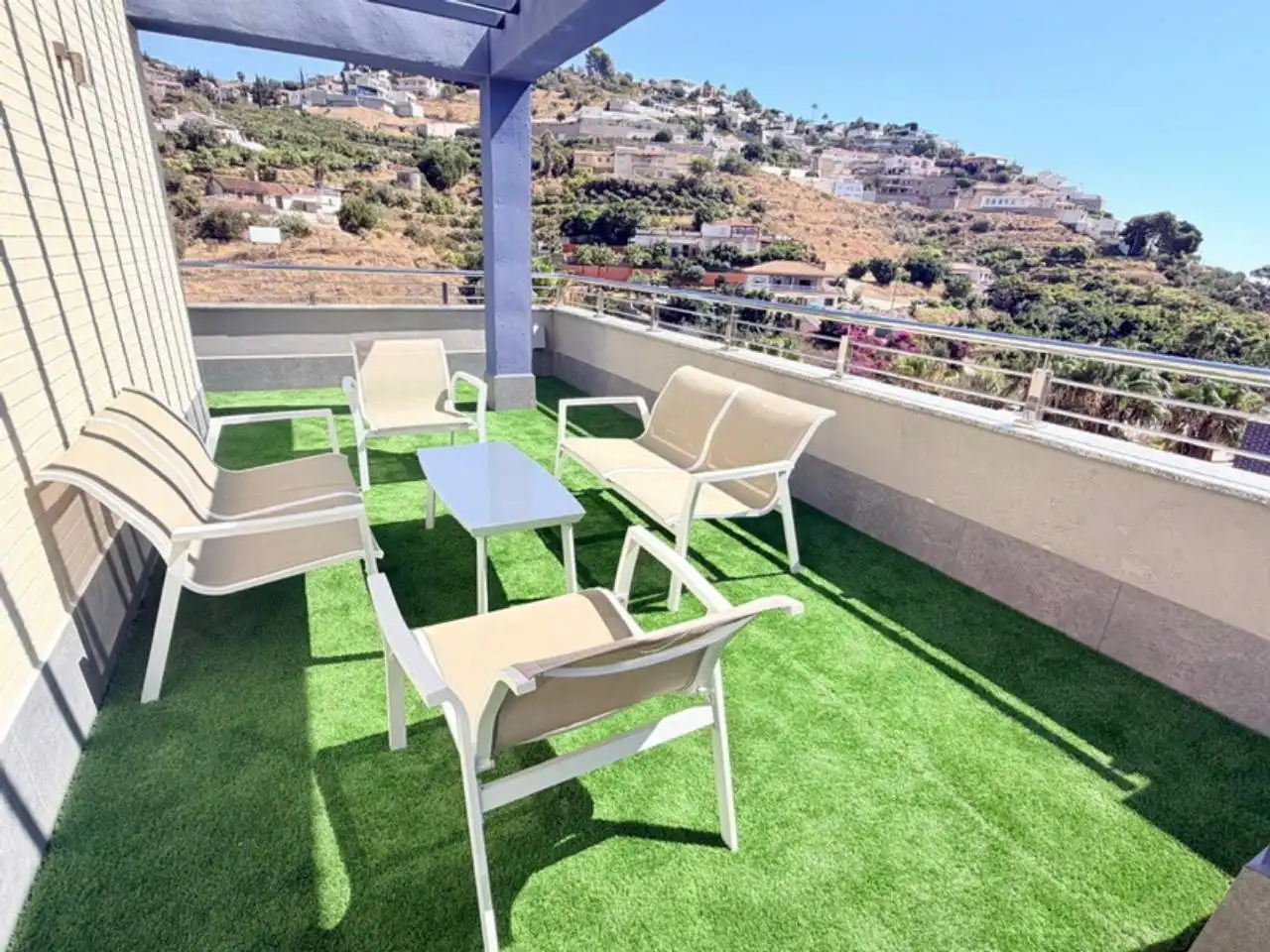 Terrasse von Dachboden zur Miete in Velilla - Velilla Taramay