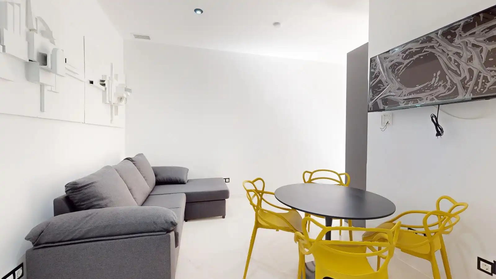 Sala de estar de Apartamento en venta en Algarrobo con Aire acondicionado