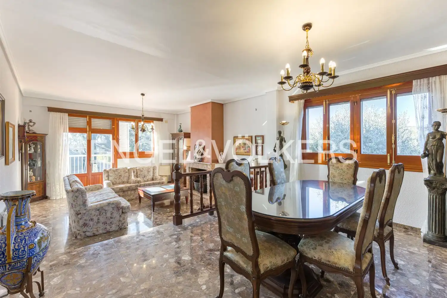 Comedor de Casa o chalet en venta en Pedralba con Calefacción, Jardín privado y Terraza